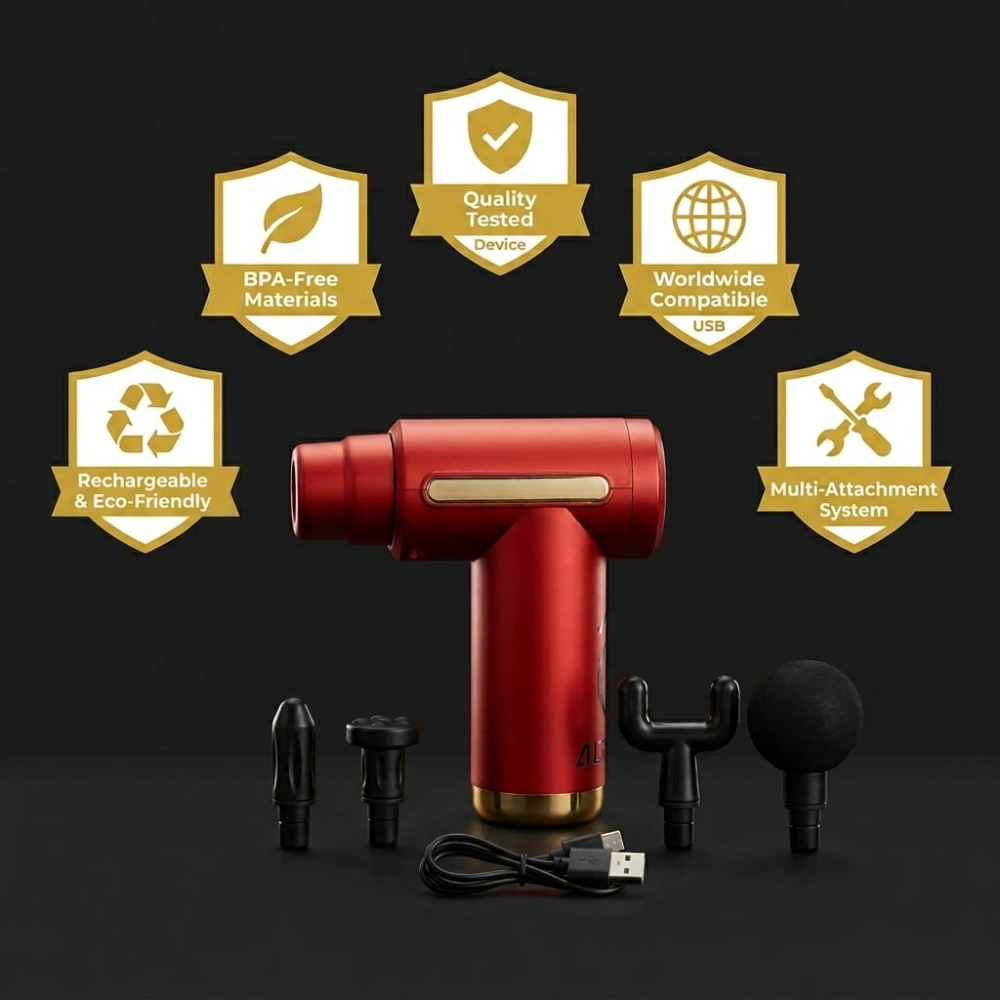 Portable Neck & Shoulder Massager for Pain Relief